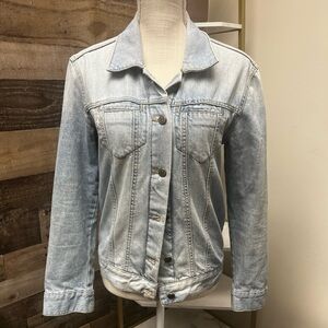 Pilcro & The Letterpress Light Wash Denim Jacket